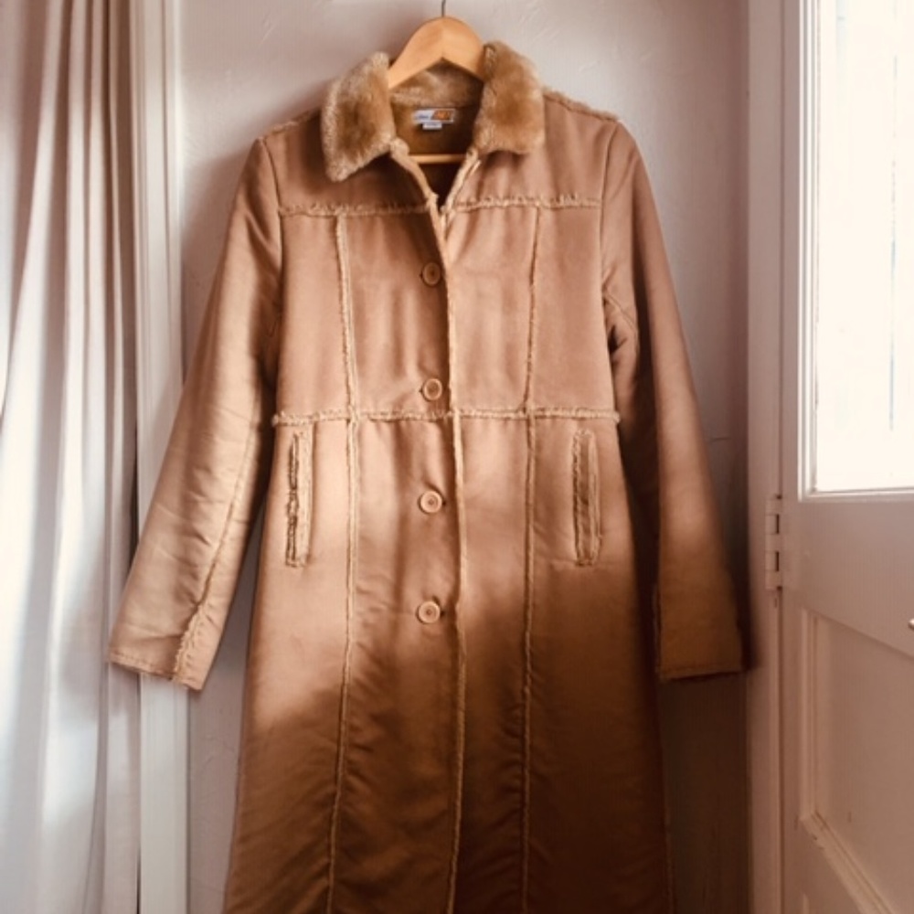 Faux fur cozy jacket